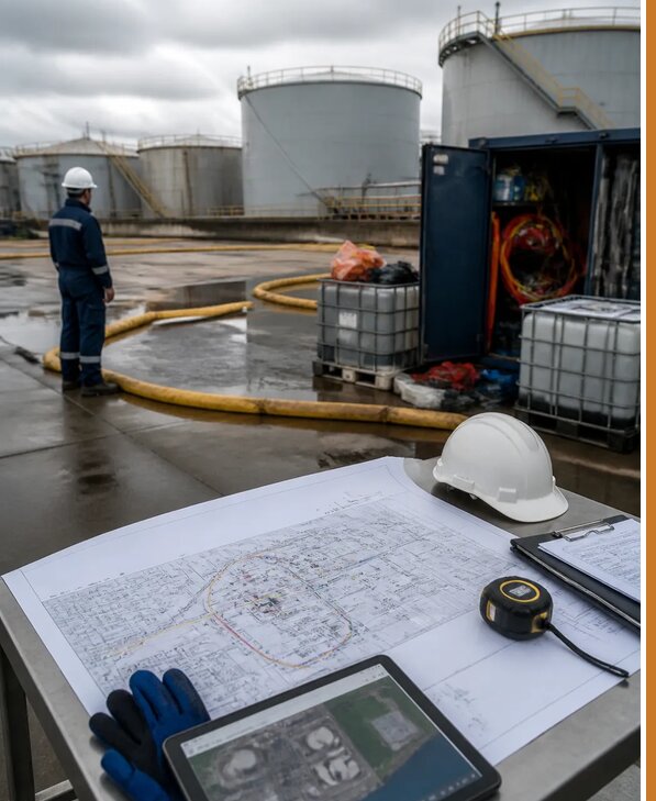 Разработка плана ликвидации разливов нефти в Ухте