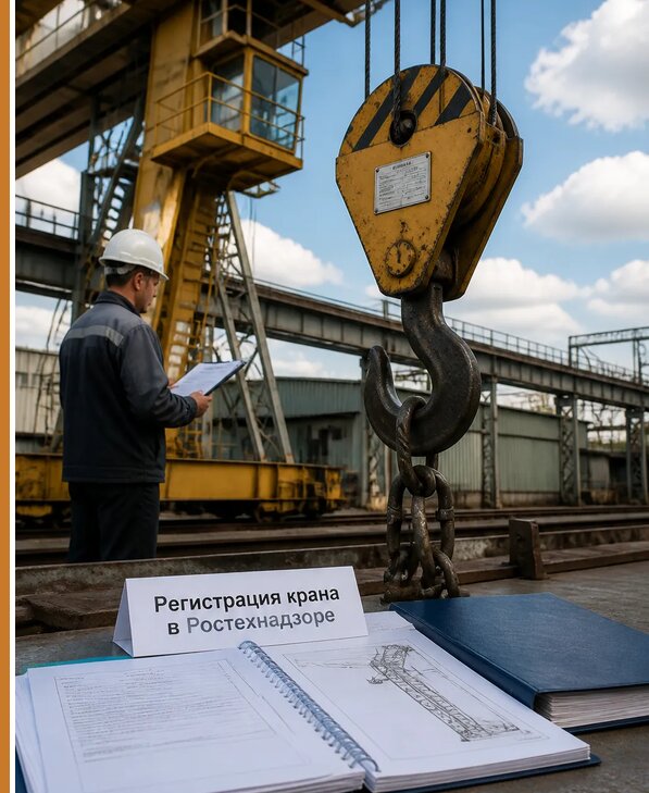 Регистрация крана в Ростехнадзоре в Ухте от 15188 р. | Авеста ОТиПБ
